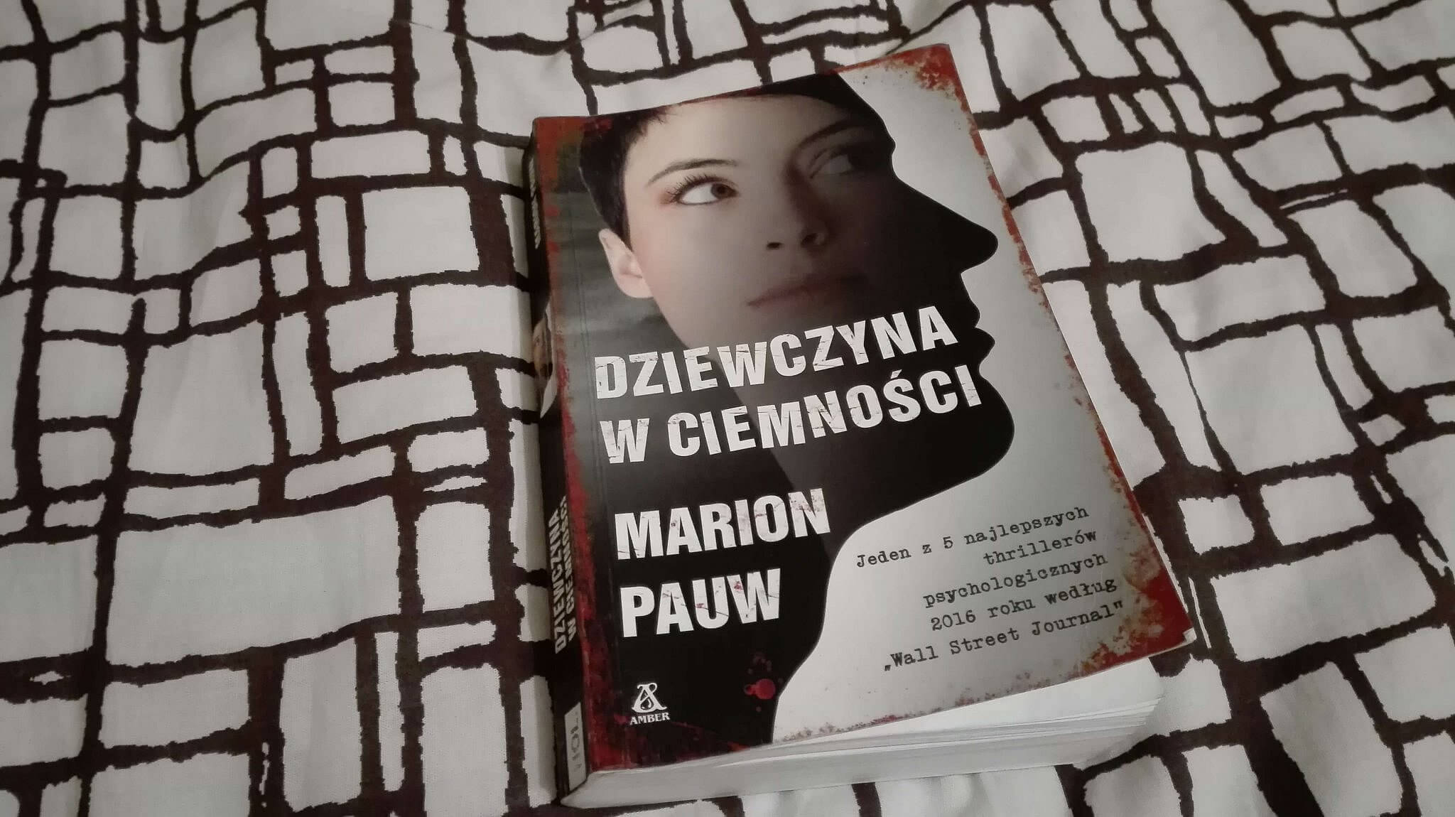 IMG 20180604 232223 - "Dziewczyna w ciemności", Marion Pauw - kryminał na lato