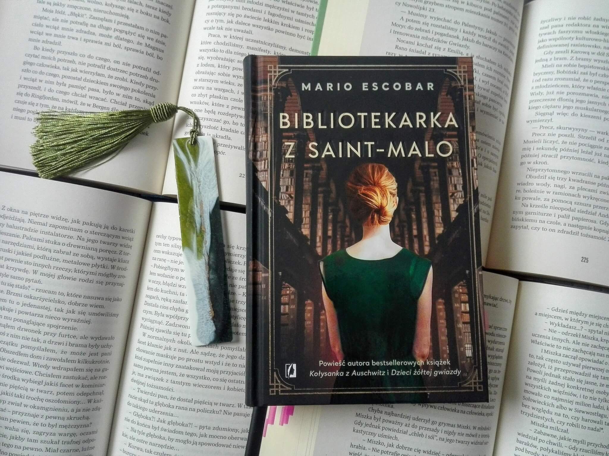 bibliotekarka z saint malo mario escobar recenzja