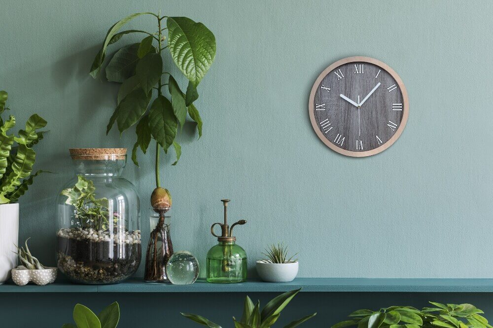 drewniany-zegar-drewno